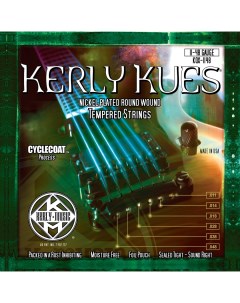 Струны для электрогитары KQX 1148 Kues Nickel Plated Steel Tempered Kerly music