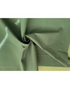 Ткань Хлопок однотонный БП60 606 отрез 100 150см зелено серый Ткани, что надо!