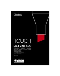 Альбом для маркеров Touch Twin Marker Pad А4 20 л Shinhan art (touch)
