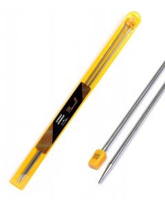 Спицы для вязания прямые металл 4 мм 35 см 2 шт MAXW 35 40 Maxwell