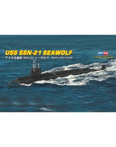 Сборная модель 1 700 USS SSN 21 Seawolf Attack Submarine 87003 Hobbyboss