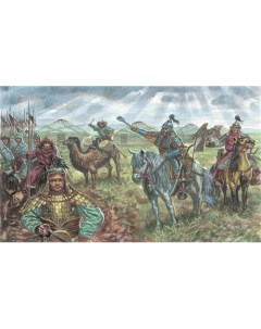 Сборная модель 1 72 Mongol Cavalry 6124 Italeri