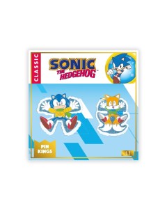 Значок Pin Kings Sonic the Hedgehog Classic 1 1 набор из 2 шт Numskull