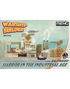 Сборная модель Meng Warship Builder Harbor in The Industrial Age WB 006 Meng model