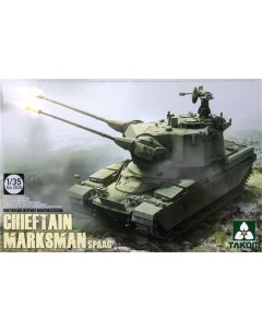 Сборная модель 1 35 Британская система ПВО Chieftain Marksman 2039 Takom