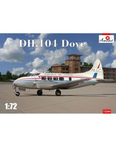Сборная модель 1 72 Самолет DH 104 Dove 72294 Amodel