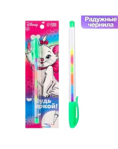 Шариковая ручка многоцветная Будь яркой Коты аристократы Disney