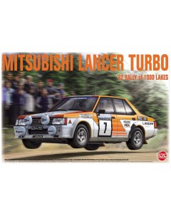 Сборная модель 1 24 Авто Mitsubishi Lancer Turbo 82 Rally Of 1000 Lakes PN24018 Aoshima