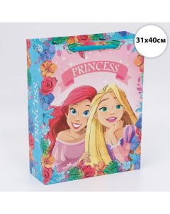 Пакет подарочный Princess Принцессы 31х40х11 5 см Disney