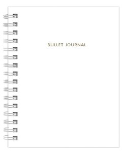 Творческий блокнот Bullet Journal Белый Бомбора