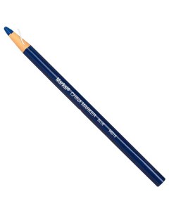 Маркер карандаш универсальный China Marker в бумажной обертке Синий Markal