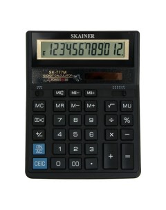 Калькулятор настольный большой 12 разрядный SK 777M двойное питание двойная пам Skainer