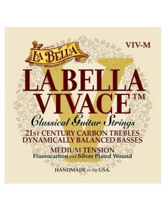 Струны для классической гитары VIV M La bella