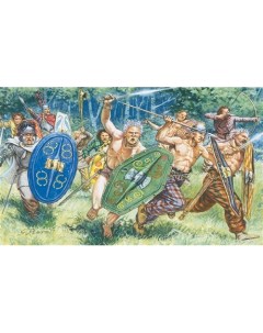 Сборная модель 1 72 Gauls Warriors I Cen BC 6022 Italeri