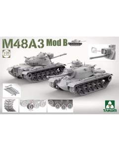 Сборная модель 1 35 M48A3 Mod B 2162 Takom