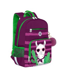 Рюкзак школьный RG 364 3 3 фиолетовый Grizzly