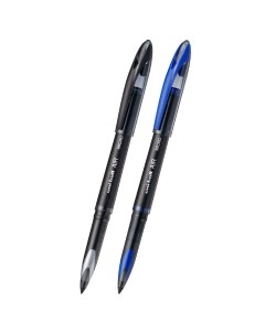 Ручка роллер Uni Ball Air Micro черная синяя 0 5мм 2 штуки PPS Uni mitsubishi pencil