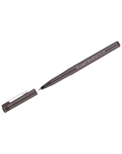 Ручка роллер черная 0 7мм одноразовая 12шт Luxor
