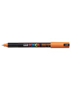 Маркер Posca PC 1MR 0 7 мм наконечник игольчатый оранжевый Uni mitsubishi pencil