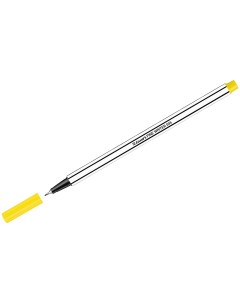 Ручка капиллярная Fine Writer 045 желтая 0 8мм 10шт Luxor