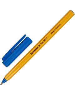 Ручка шариковая Tops 505 F однораз синий ст 0 3мм Германия 8шт Schneider