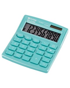 Калькулятор настольный SDC 810NR GN 10 разрядов двойное питание 127 105 21мм Eleven