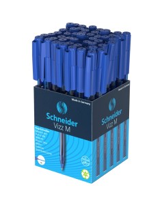 Ручка шариковая Vizz M 102203 синяя 1 мм 1 шт Schneider