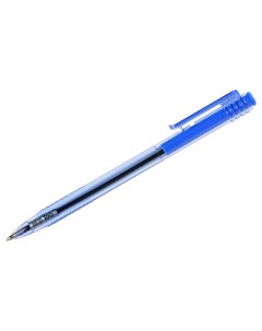 Ручка шариковая автоматическая 500 синяя 0 7мм тонированный корпус 50шт Стамм