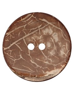 Пуговица с 2 отверстиями размер 50мм кокосовый орех U0045099050002 Union knopf by prym