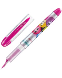 Ручка перьевая STYLE пластик розовая H6144 pink 2шт Hauser