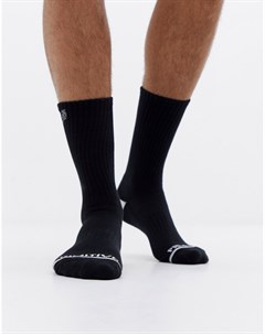 Черные классические носки с логотипом Primitive