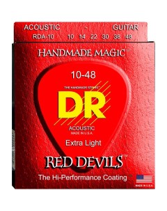 Струны для акустической гитары RDA 10 Dr string