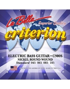 Струны для бас гитары C900S Criterion Standart La bella