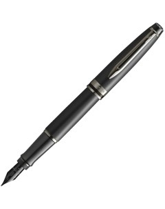 Ручка перьевая Expert DeLuxe CW2119188 Metallic Black RT F Waterman