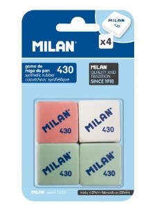 Ластики 430 4 штуки Milan