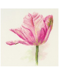 Набор для вышивания Тюльпаны Нежно розовый22х26 см 2 42 Alisa