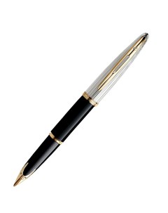 Перьевая ручка Carene Deluxe Black GT F Waterman