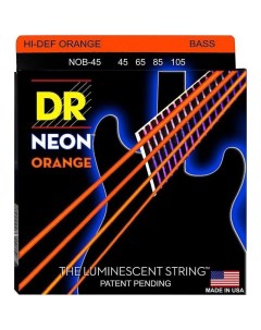 Струны для бас гитары NOB 45 HI DEF NEON Dr string