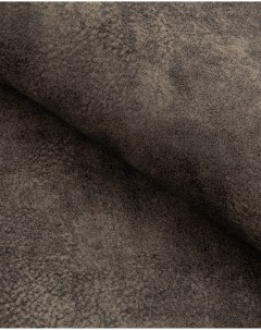 Ткань Замша РАХА цвет черный с бежевым Крокус