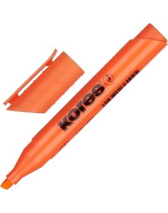 Текстовыделитель оранжевый толщина линии 1 4 мм 479025 Kores