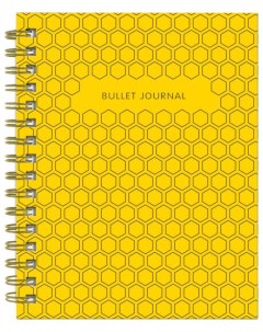 Творческий блокнот Bullet Journal Желтый Бомбора