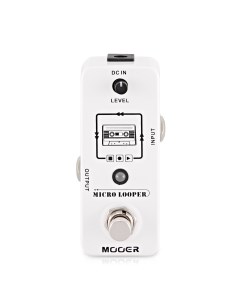 Педаль эффектов для электрогитары мини Micro Looper Mooer