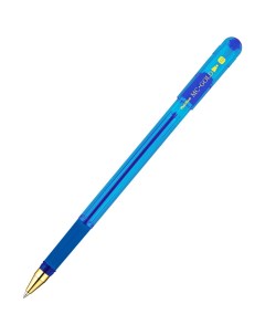 Ручка шариковая MC Gold синяя 1 0мм грип штрих код Munhwa