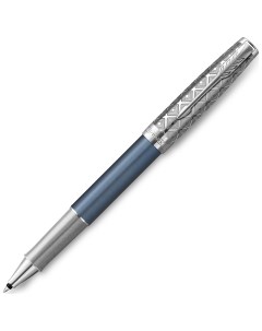 Ручка роллер Sonnet Premium T537 Metal Blue CT F Parker