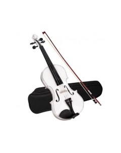 Скрипка Bvc 370 mwh 4 4 кейс и смычок в комплекте Белый металлик Brahner