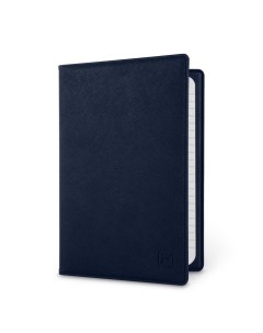 Записная книжка книга для офиса в обложке ZK 01 Темно синий Flexpocket