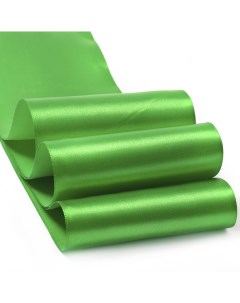 Лента атласная 100 мм x 27 4 м цвет 3042 зеленый Ideal