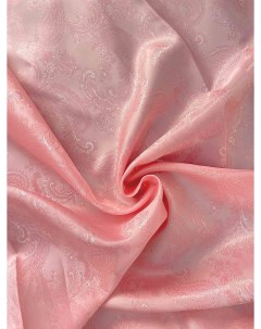 Ткань Подкладка Вискоза Огурцы П04 202 отрез 100 145см розовый Ткани, что надо!