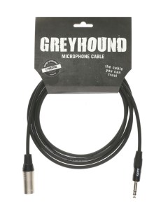 GRG1MP03 0 Greyhound Кабель микрофонный XLRm 6 35мм 3м Klotz