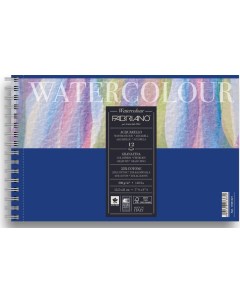 Альбом для акварели Watercolour Studio 13 5x21 см 12 листов 300 г м2 среднее зерно Fabriano